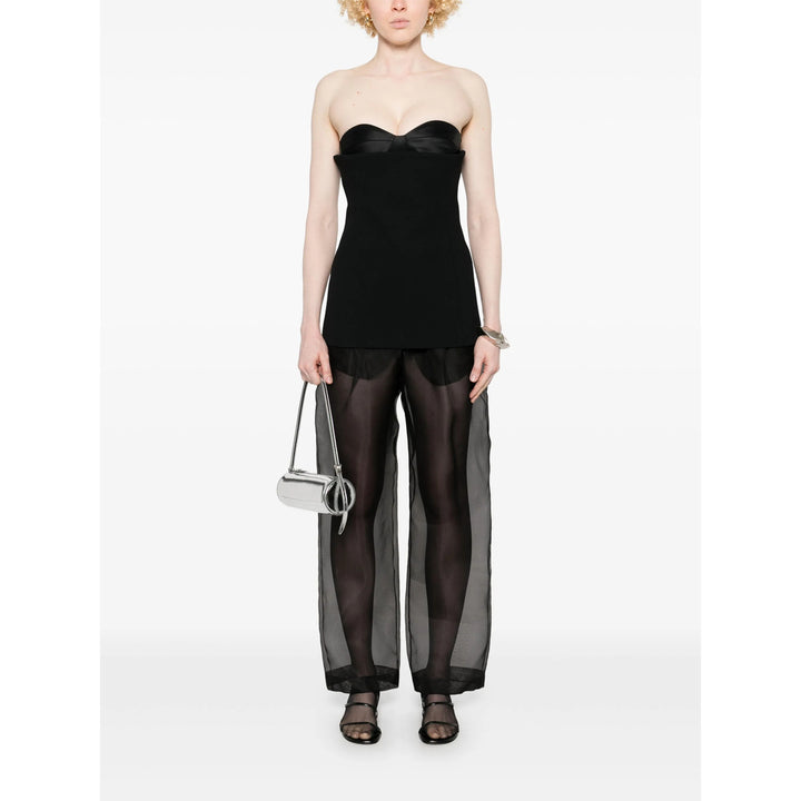 Khaite Pantaloni - Nero | Wanan Luxury
