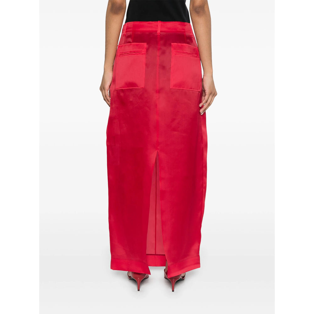 Khaite Gonne - Rosso | Wanan Luxury