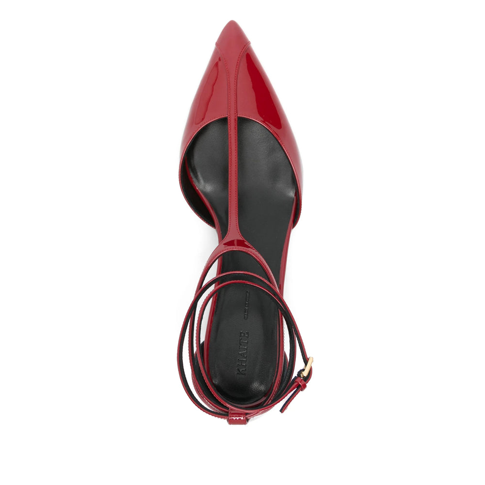 Khaite Decollete - Rosso | Wanan Luxury