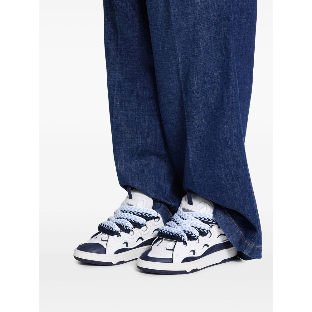 Lanvin Sneakers - Blue, White | Wanan Luxury