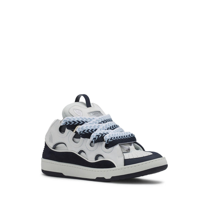 Lanvin Sneakers - Blue, White | Wanan Luxury