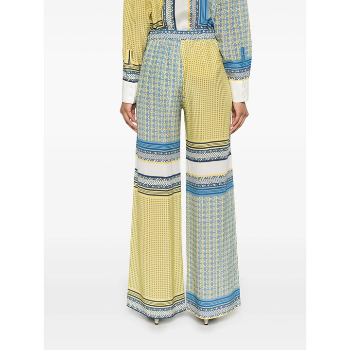 Antonelli Pantaloni - Giallo, Blu | Wanan Luxury