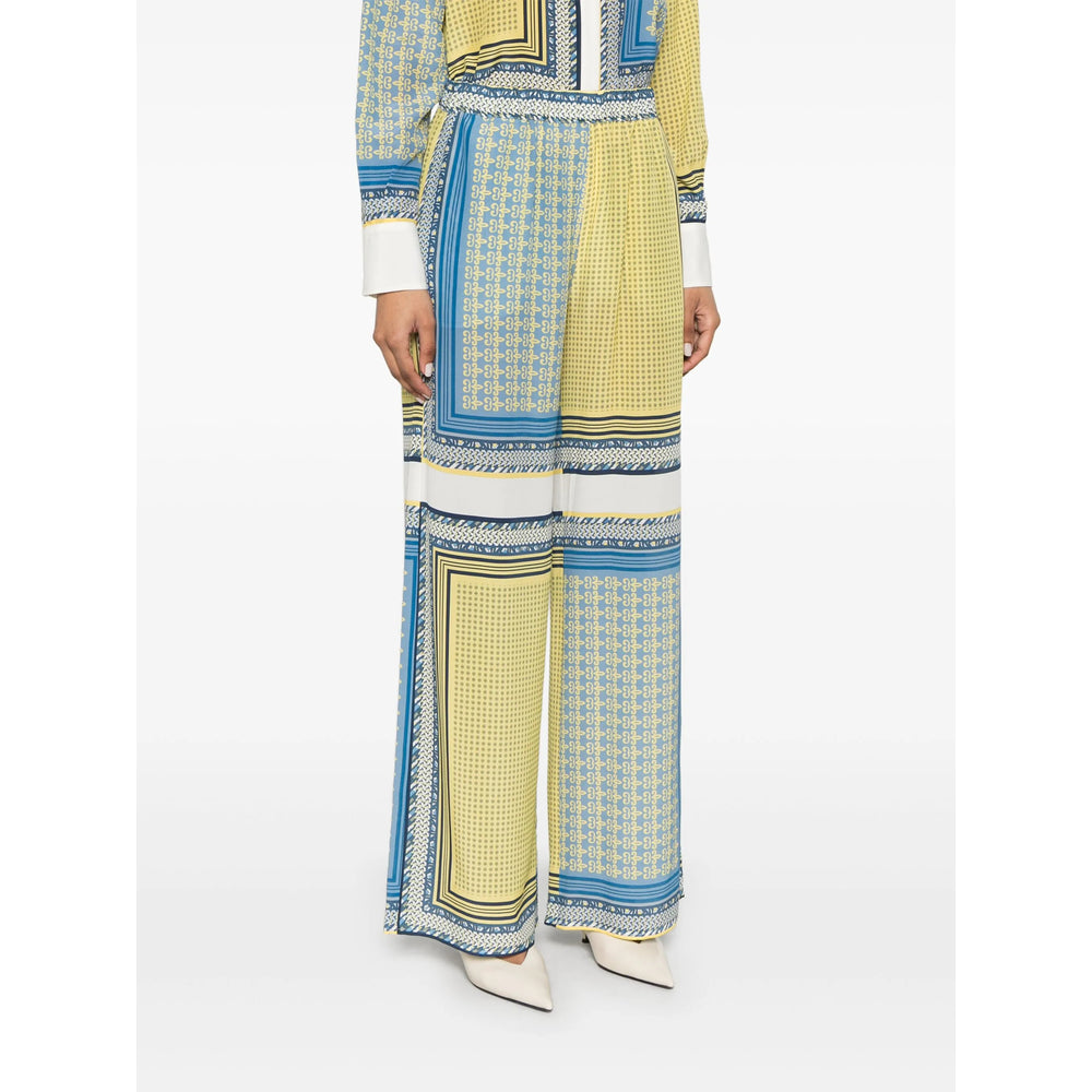 Antonelli Pantaloni - Giallo, Blu | Wanan Luxury
