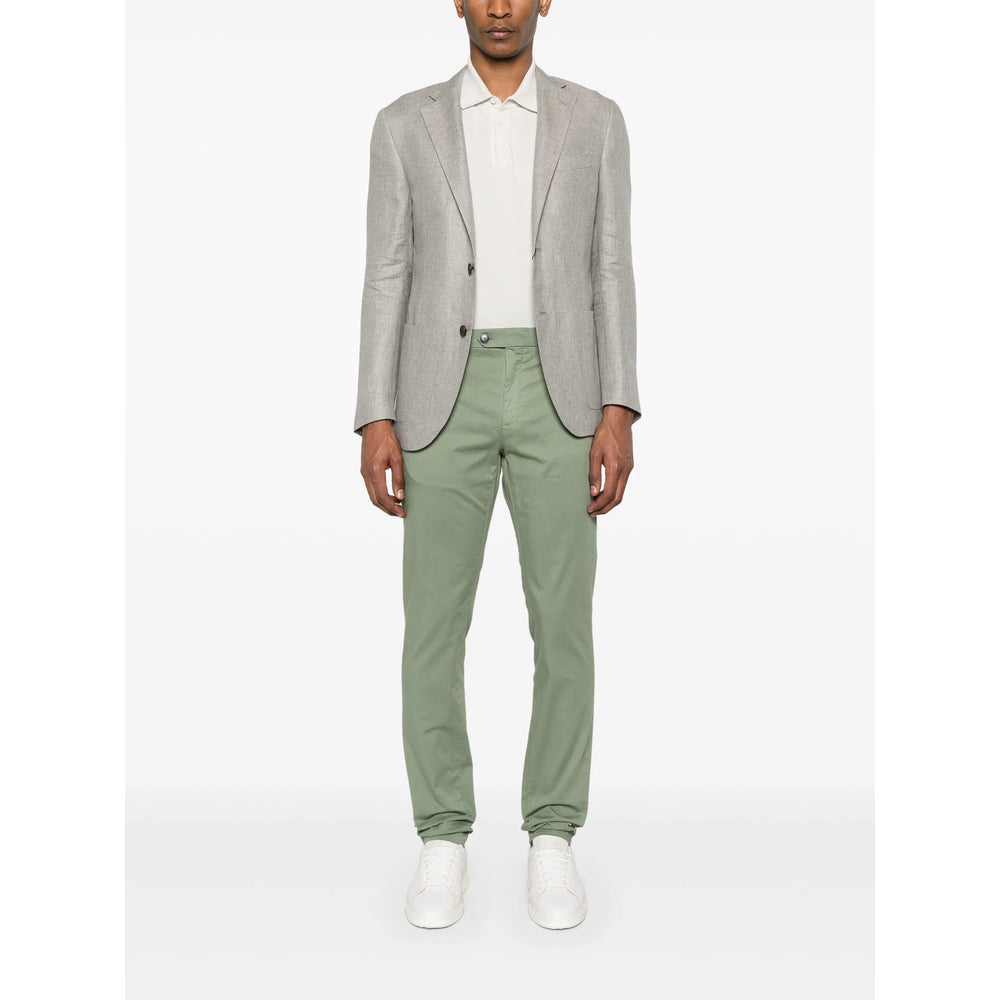 Canali Pants - Green | Wanan Luxury