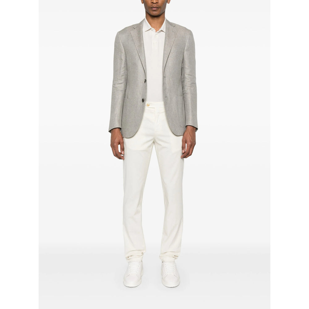 Canali Pants - White | Wanan Luxury