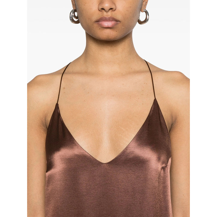 The Nina Studio Abiti - Marrone | Wanan Luxury