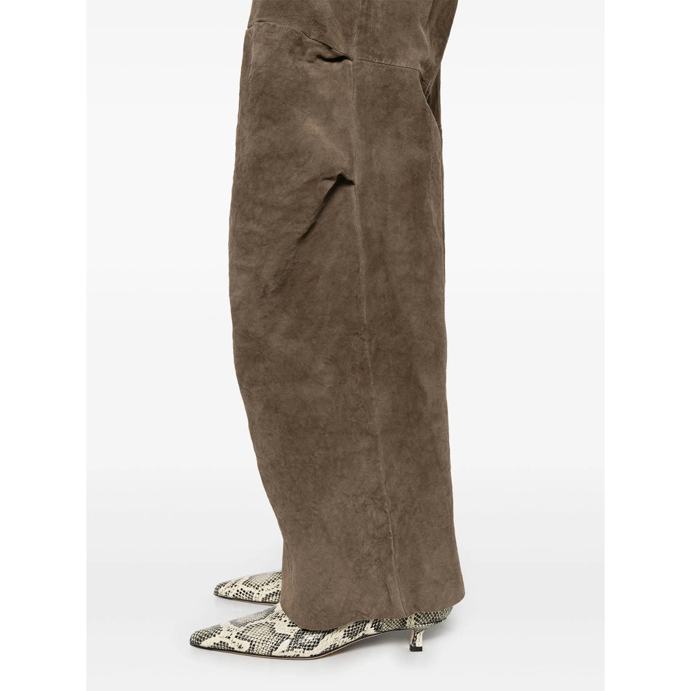 Salvatore Santoro Neutral Pants - Neutral | Wanan Luxury