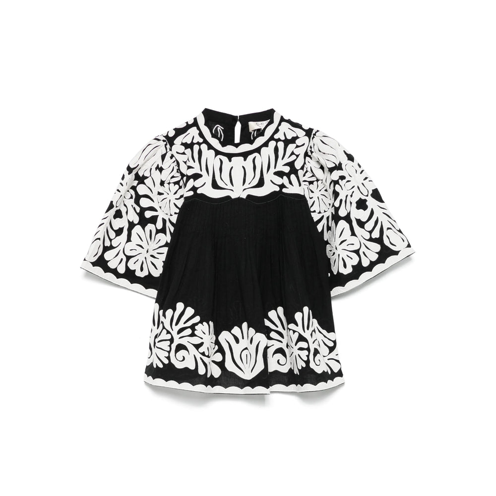 Sea Top - Nero, Bianco | Wanan Luxury