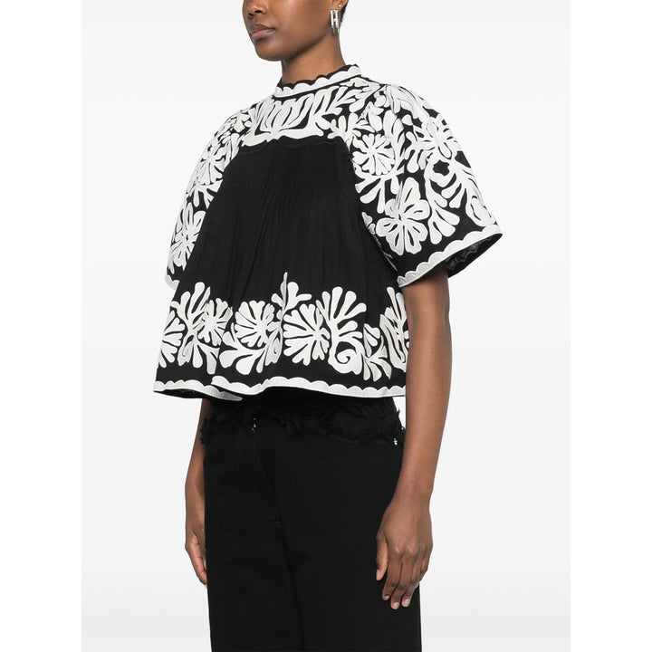 Sea Top - Nero, Bianco | Wanan Luxury