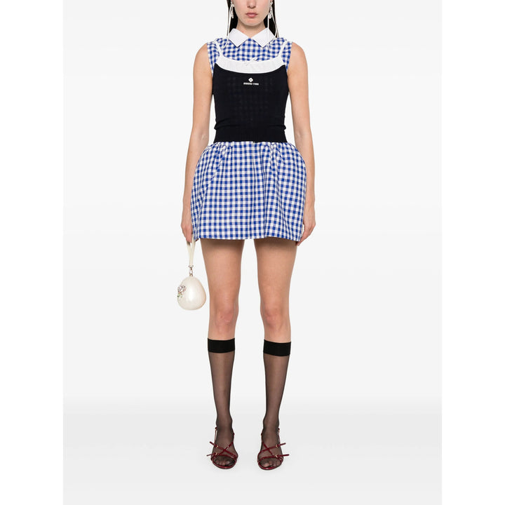 Shushu/Tong Top - Blu, Bianco | Wanan Luxury