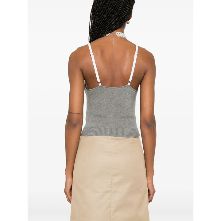 Shushu/Tong Top - Grigio, Bianco | Wanan Luxury