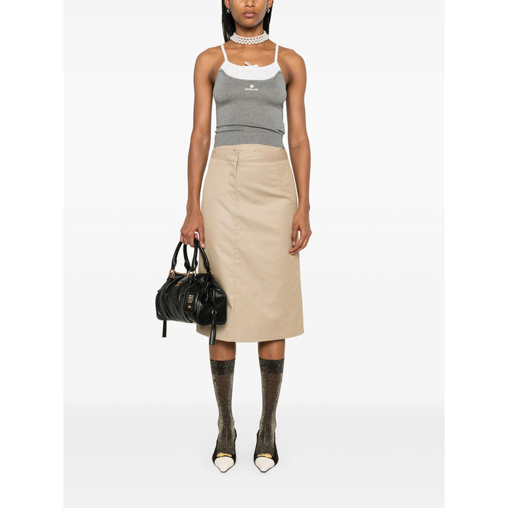 Shushu/Tong Top - Grigio, Bianco | Wanan Luxury