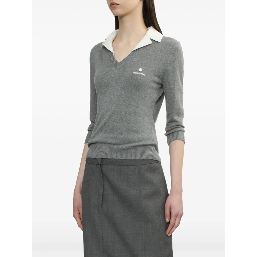 Shushu/Tong Maglioni - Grigio | Wanan Luxury