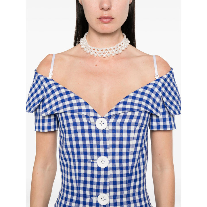 Shushu/Tong Abiti - Blu, Bianco | Wanan Luxury