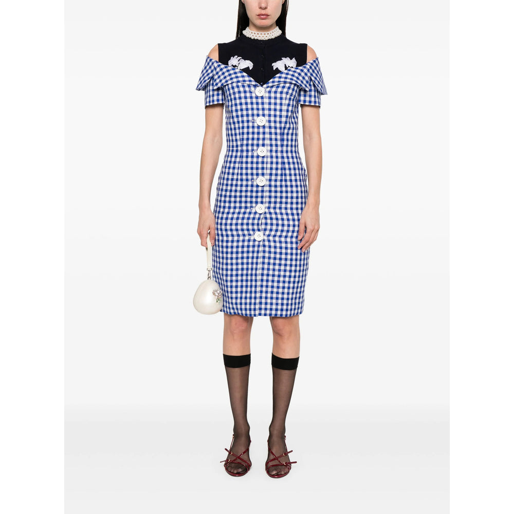 Shushu/Tong Abiti - Blu, Bianco | Wanan Luxury