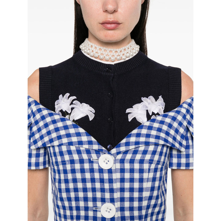 Shushu/Tong Abiti - Blu, Bianco | Wanan Luxury
