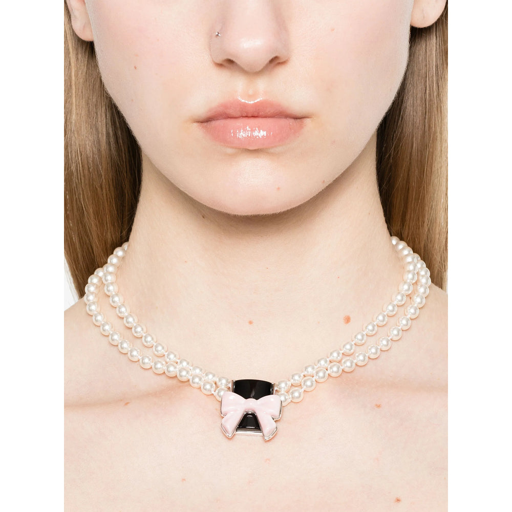 Shushu/Tong Necklaces - White, Black | Wanan Luxury