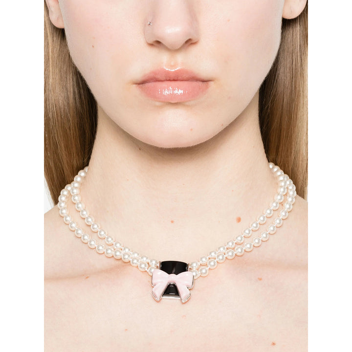 Shushu/Tong Necklaces - White, Black | Wanan Luxury