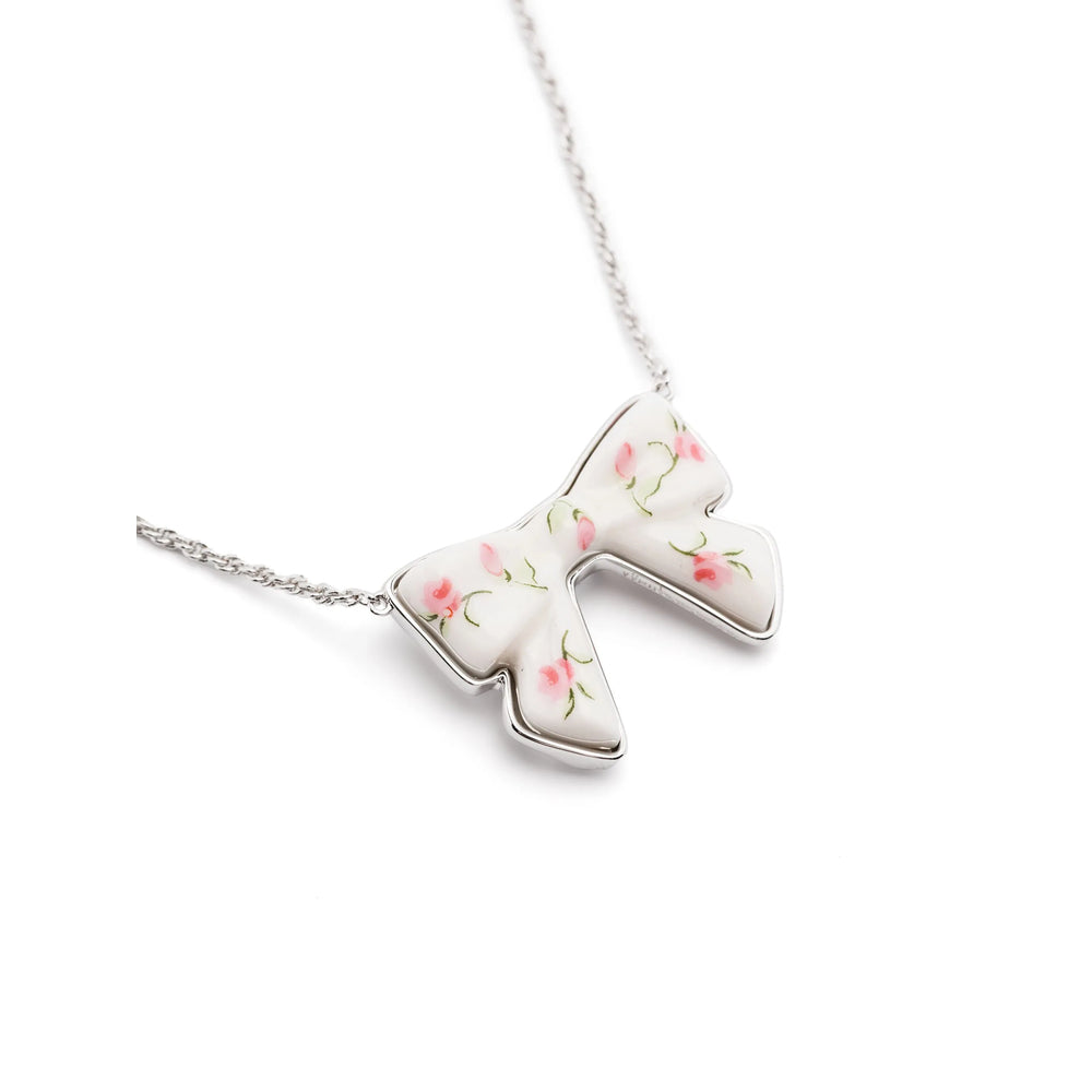 Shushu/Tong Necklaces - Silver, White | Wanan Luxury