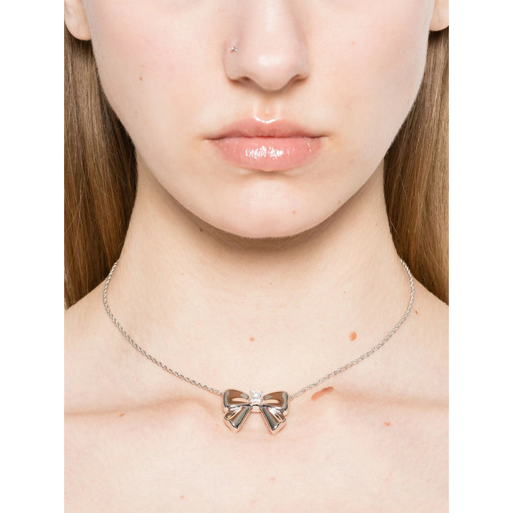 Shushu/Tong Necklaces - Silver, White | Wanan Luxury
