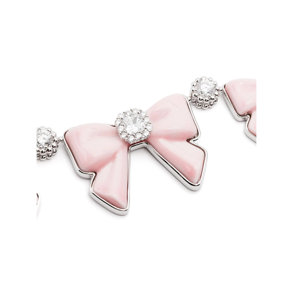 Shushu/Tong Necklaces - Silver, Pink | Wanan Luxury