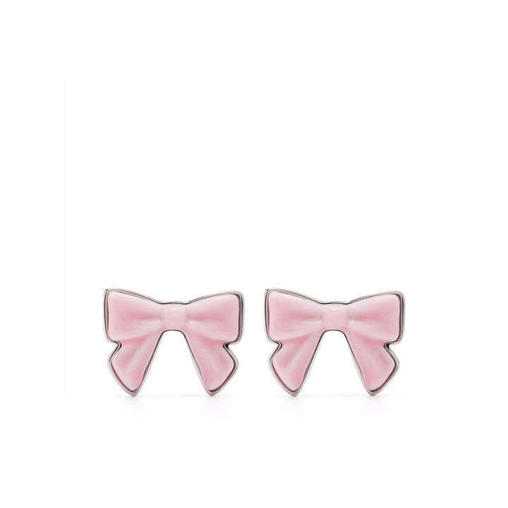 Shushu/Tong Earrings - Silver, Pink | Wanan Luxury