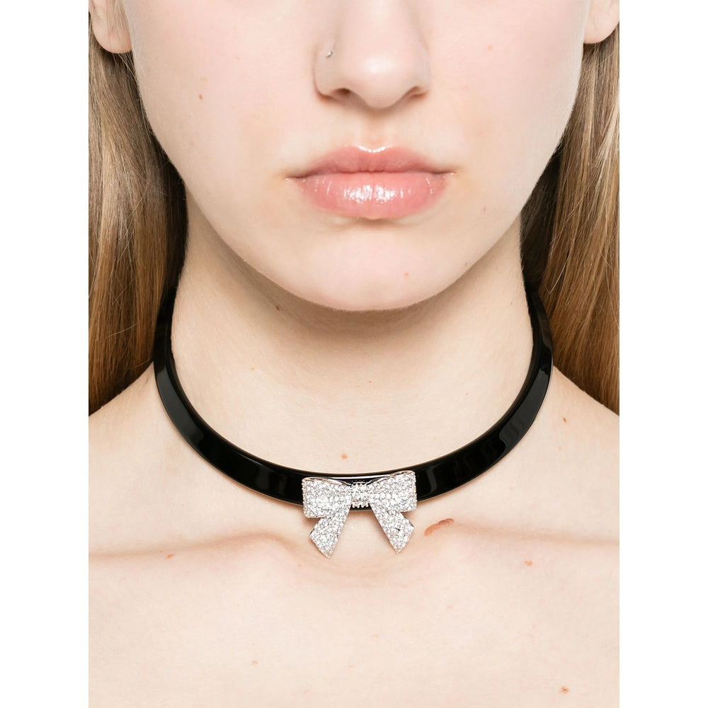 Shushu/Tong Necklaces - Silver, Black | Wanan Luxury