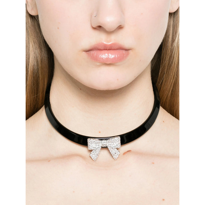 Shushu/Tong Necklaces - Silver, Black | Wanan Luxury