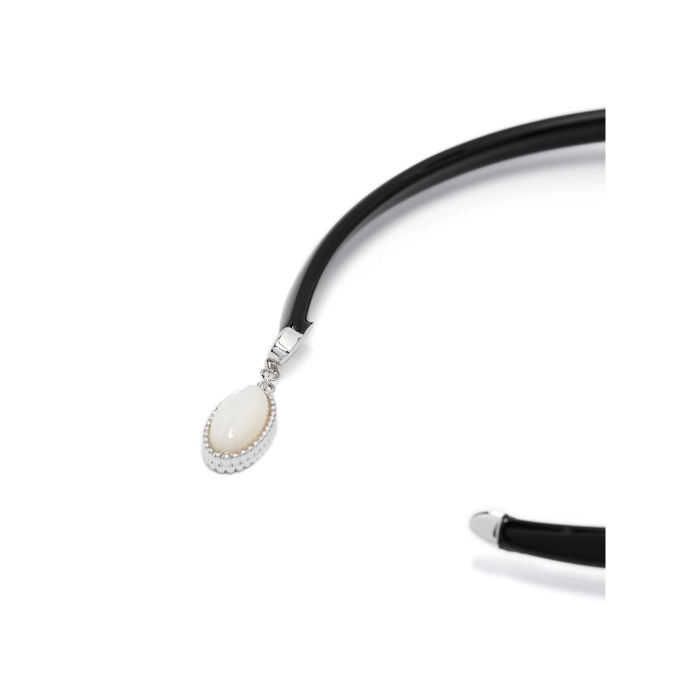 Shushu/Tong Necklaces - Silver, Black | Wanan Luxury