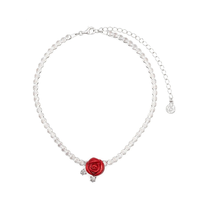 Shushu/Tong Necklaces - Silver, Red | Wanan Luxury