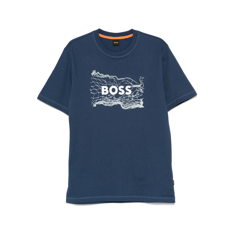 Boss T Shirts - Blue | Wanan Luxury