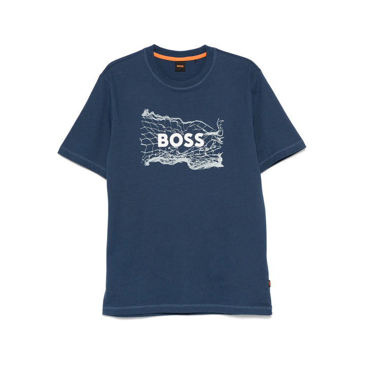 Boss T Shirts - Blue | Wanan Luxury