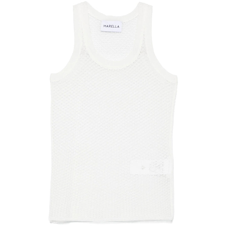 Marella Top - Bianco | Wanan Luxury