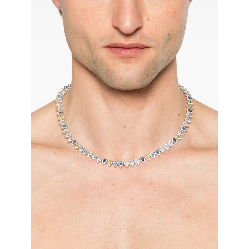 Darkai Collane - Argento, Blu | Wanan Luxury