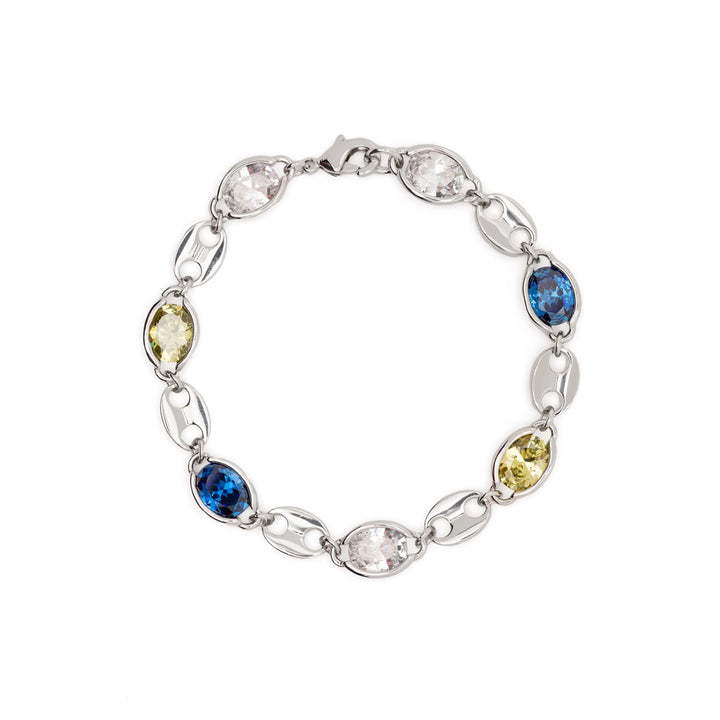 Darkai Bracciali - Argento, Blu | Wanan Luxury