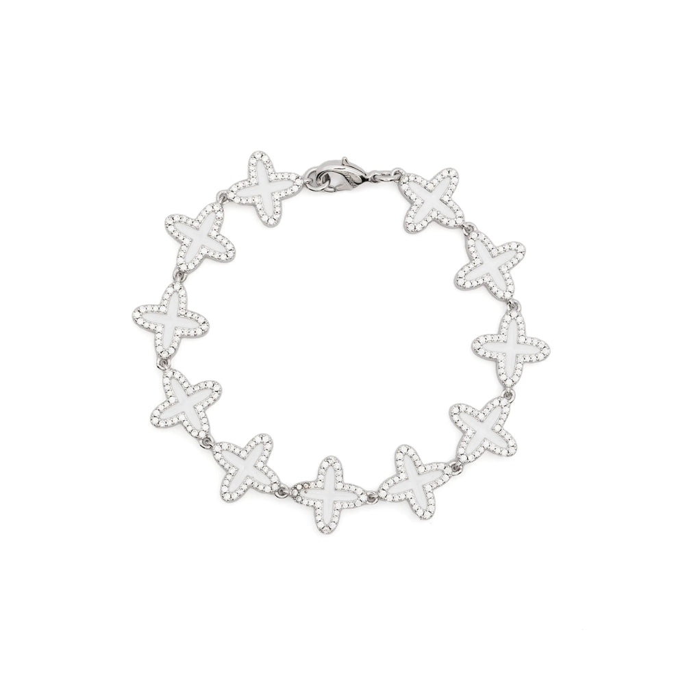 Darkai Bracciali - Argento, Bianco | Wanan Luxury