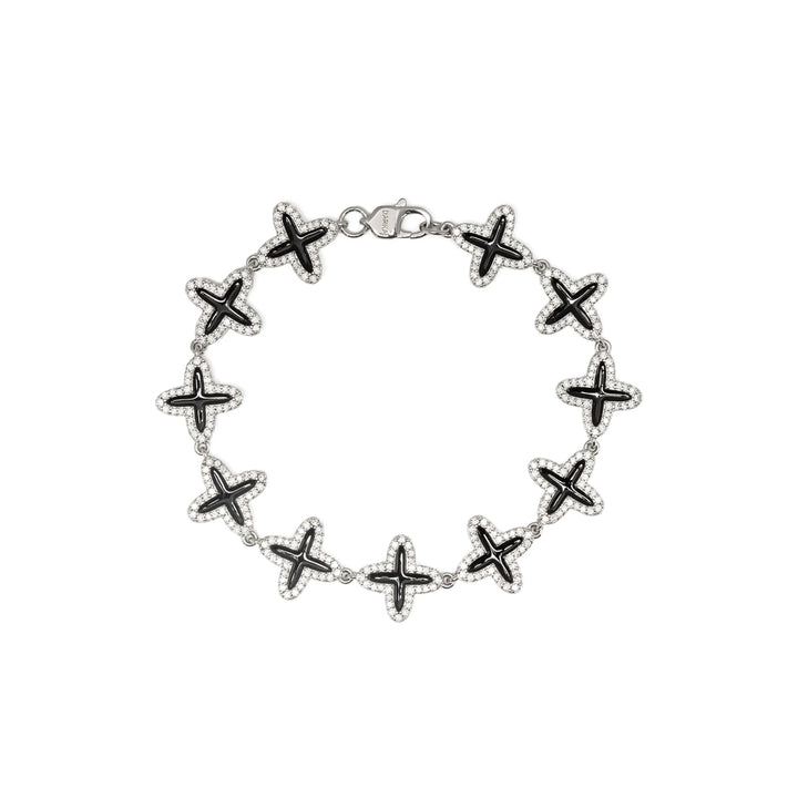 Darkai Bracciali - Argento, Nero | Wanan Luxury