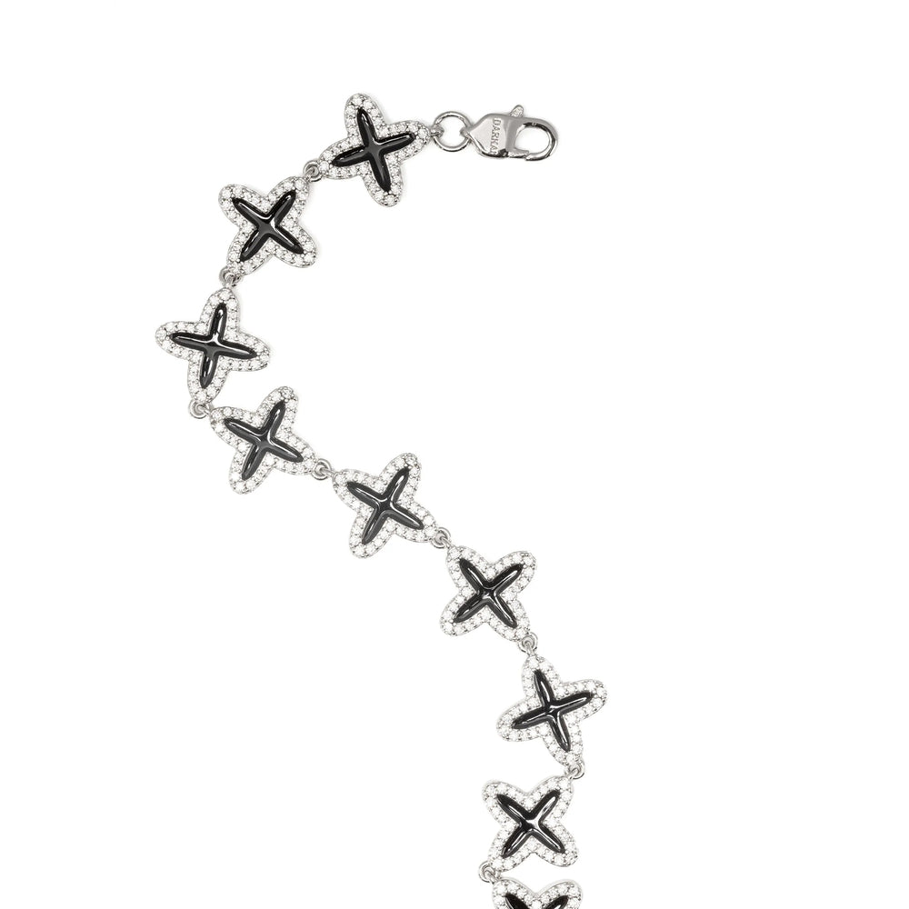 Darkai Bracciali - Argento, Nero | Wanan Luxury