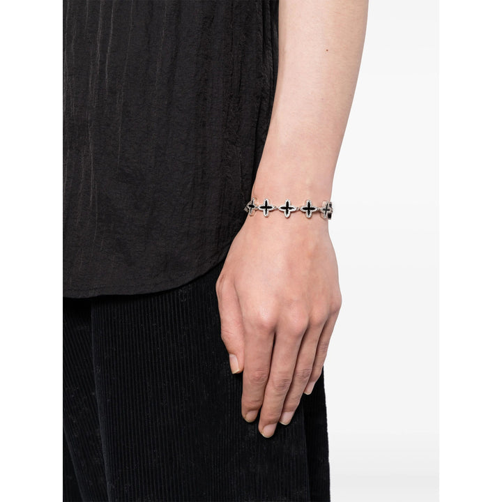 Darkai Bracciali - Argento, Nero | Wanan Luxury