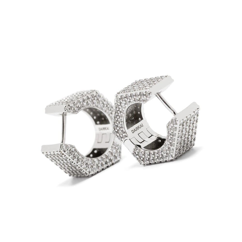 Darkai Orecchini - Argento | Wanan Luxury