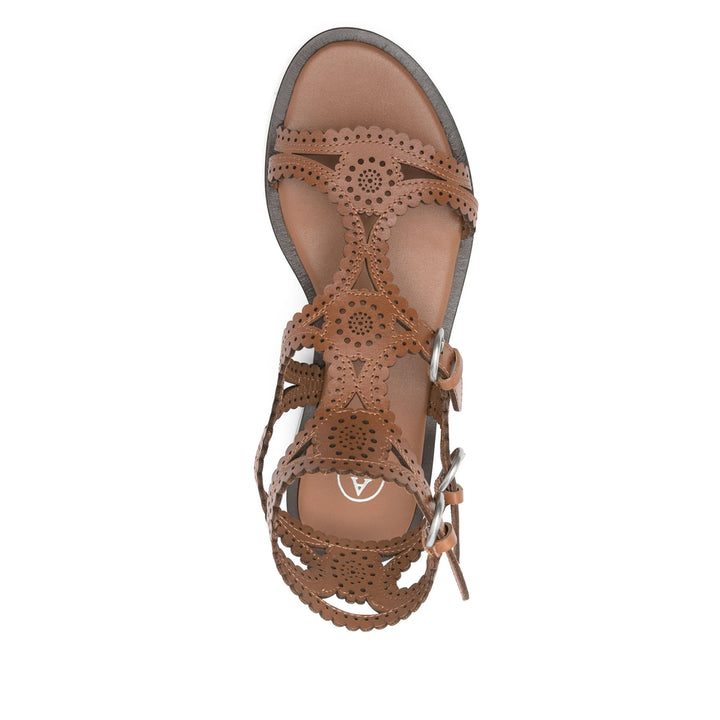 Ash Sandali - Marrone | Wanan Luxury