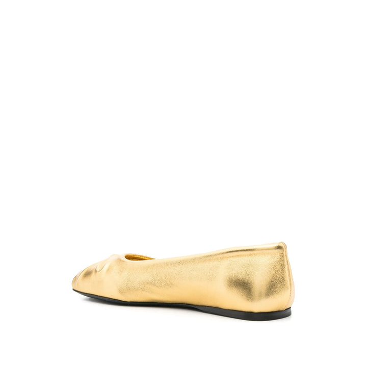 Marni Ballerine - Oro | Wanan Luxury