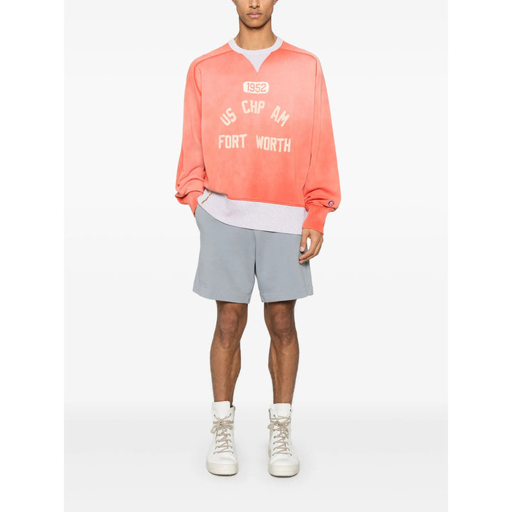 Champion Cotton Sweatshirts - Orange | Wanan Luxury