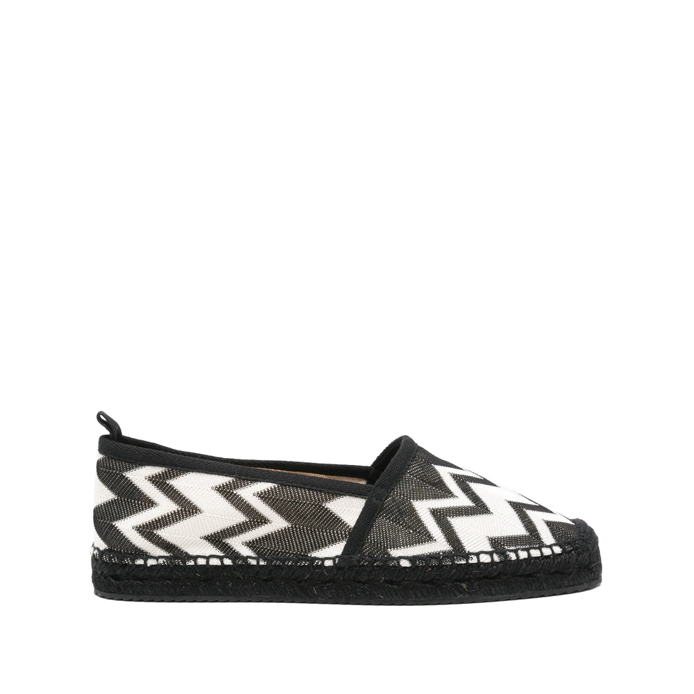 Missoni Espadrillas - Nero, Bianco | Wanan Luxury