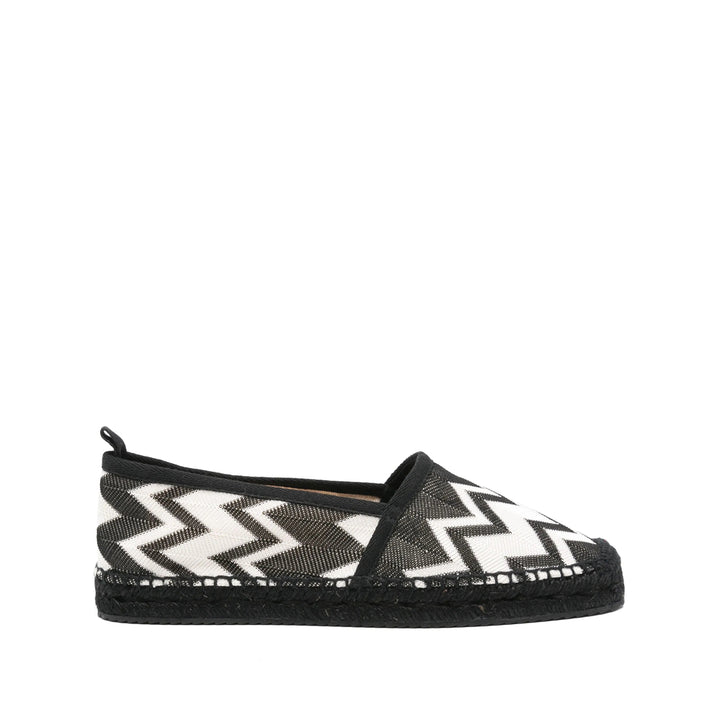 Missoni Espadrillas - Nero, Bianco | Wanan Luxury