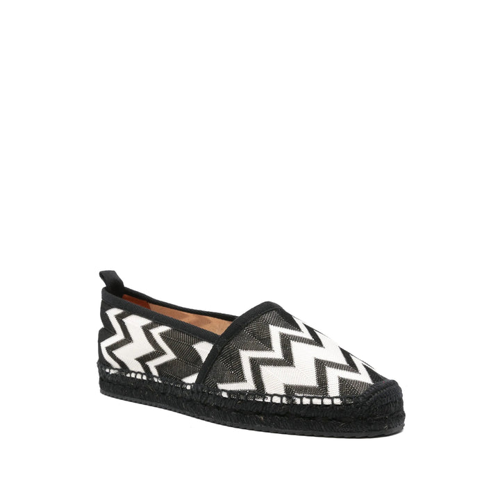 Missoni Espadrillas - Nero, Bianco | Wanan Luxury