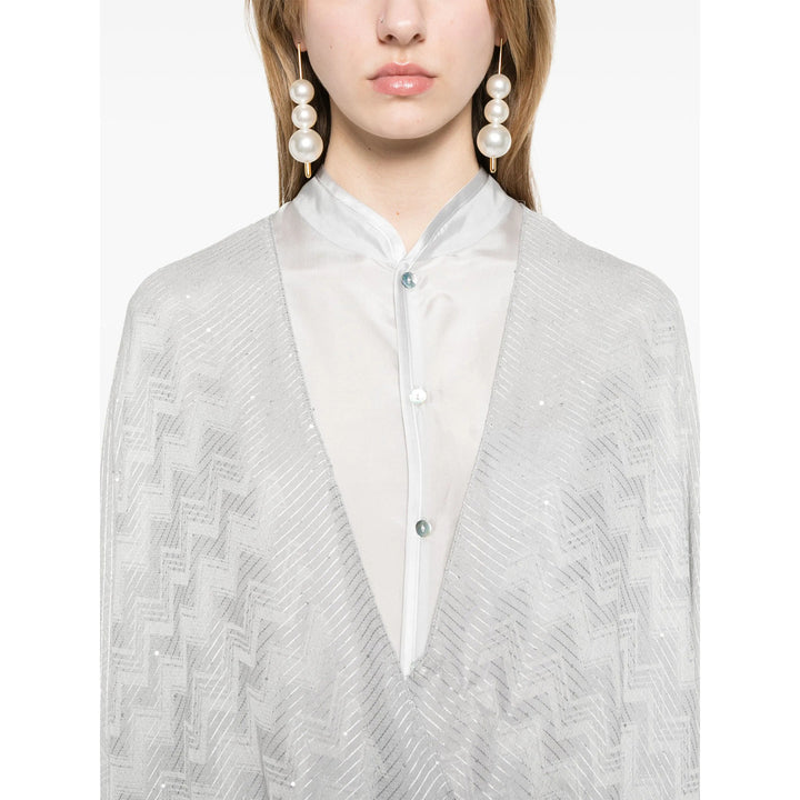 Missoni Mantelle - Grigio | Wanan Luxury