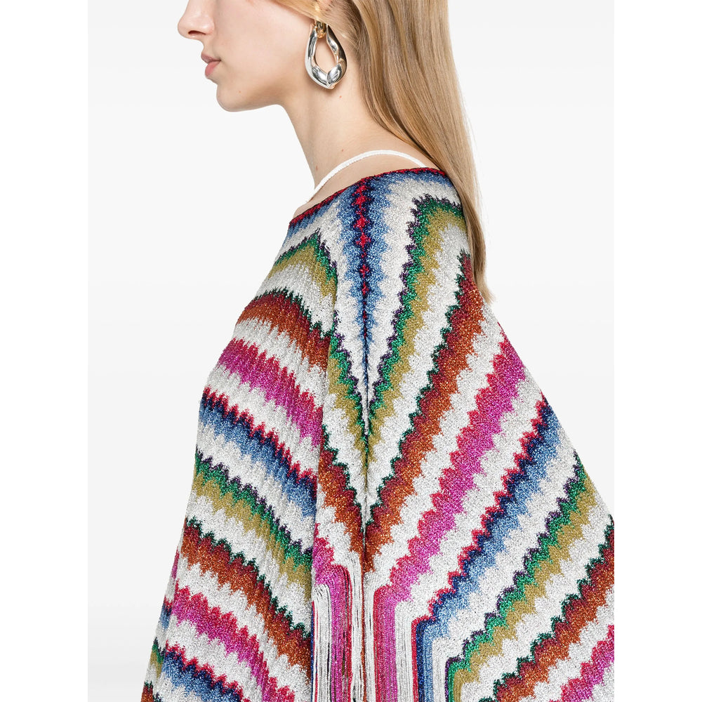 Missoni Mantelle - Rosa, Blu | Wanan Luxury