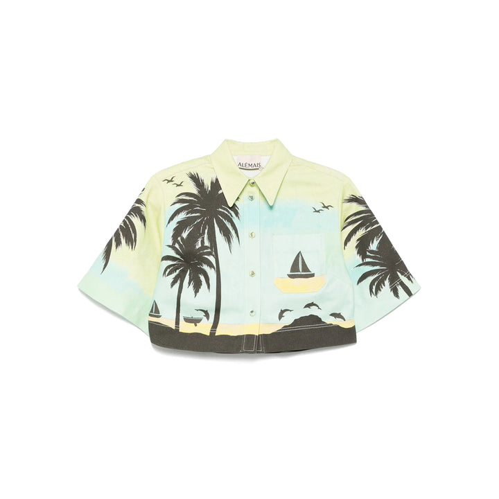 Alemais Giacche - Verde, Marrone | Wanan Luxury