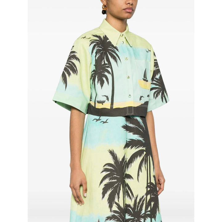 Alemais Giacche - Verde, Marrone | Wanan Luxury